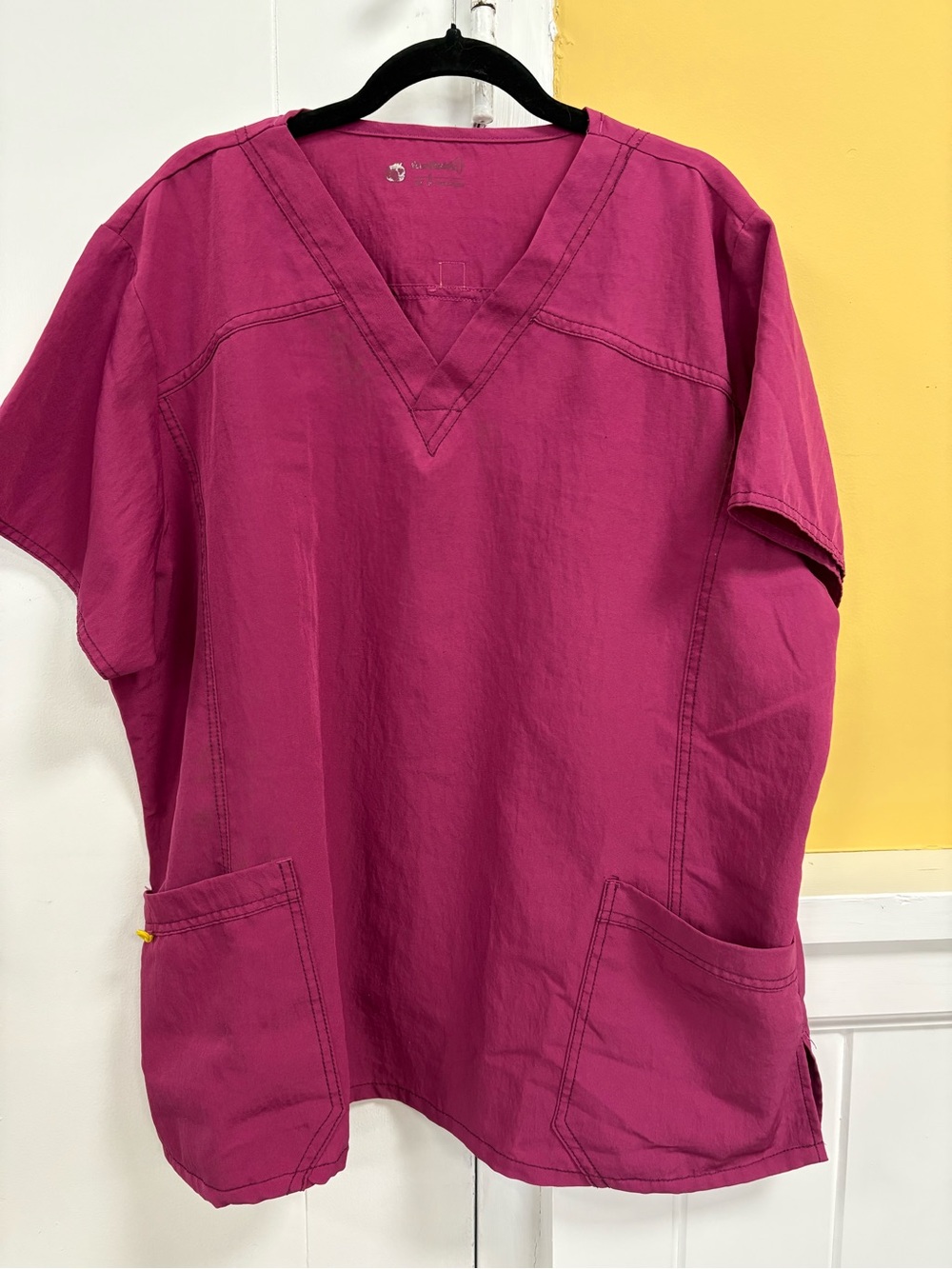 Wonder Wink 4 Way Stretch Scrub Top 2X